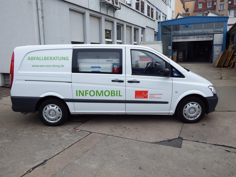 Fahrzeugbeschriftung in Nürnberg – Beispiel 3